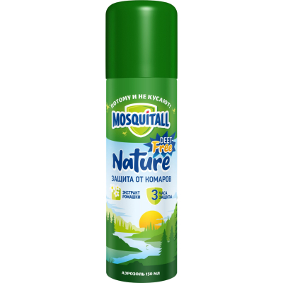 Изображение товара Средство Mosquitall Натуральная защита от комаров 150 мл