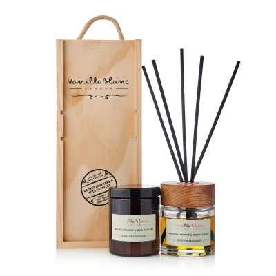 Изображение товара Набор ароматический Vanilla Blanc "Лаванда и дикий ветивер" 100 мл