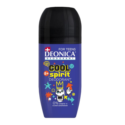 Изображение товара Дезодорант Deonica роликовый cool spirit 50 мл