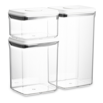 Изображение товара Набор контейнеров 3 шт 520 мл 1,25 л 2 л пластиковый для хранения продуктов Изображение товара Набор контейнеров 3 шт 520 мл 1,25 л 2 л пластиковый для хранения продуктов