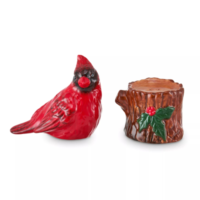 Изображение товара Набор солонка и перечница Decor de table Новогоднее чудо Кардинал 8,5x5x7,7 см Изображение товара Набор солонка и перечница Decor de table Новогоднее чудо Кардинал 8,5x5x7,7 см
