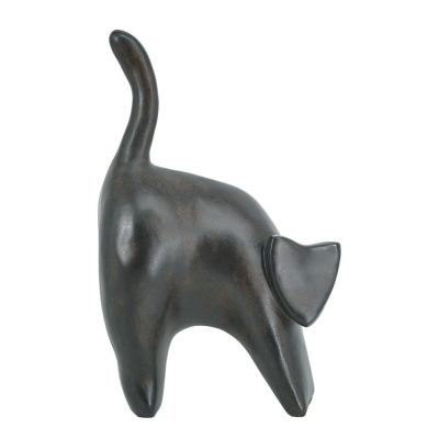 Изображение товара Фигурка Glasar Кошка 18х10х27 см декоративная из полирезин черная