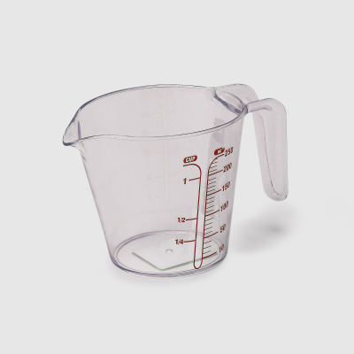 Изображение товара Мерный пластиковый кувшин Sun Plastik Neon 250 мл для кухни и напитков