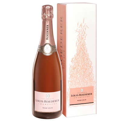 Изображение товара Шампанское Louis Roederer Grafika 2015 AOC розовое сухое 0,75 л