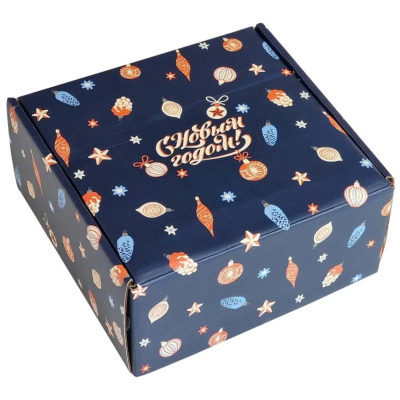 Изображение товара Подарочная коробка Be Smart Bang синяя 20х20х10 см для презентаций