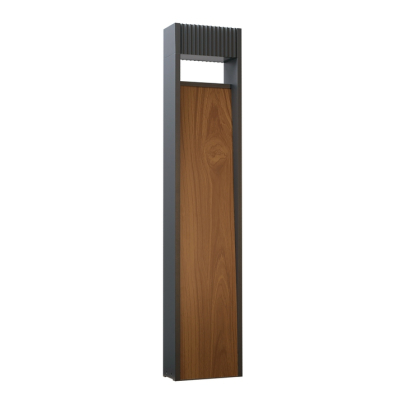 Изображение товара Уличный светильник ARTE LAMP A2148PA-1BR с LED цоколем 30 Вт черного цвета