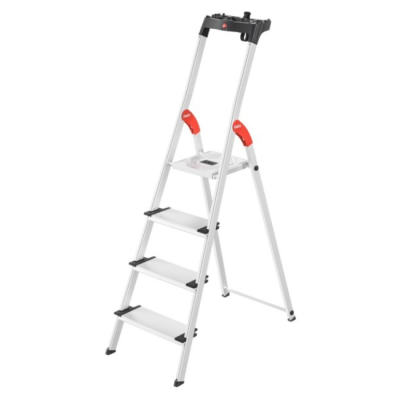 Изображение товара Стремянка Hailo L80 Comfortline алюминиевая 4 ступени