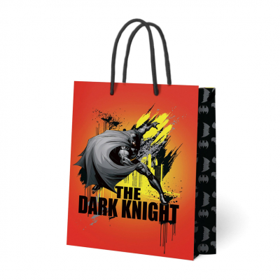 Изображение товара Подарочный пакет ND Play Batman 33,5х40,6х15,5 см красный черный Изображение товара Подарочный пакет ND Play Batman 33,5х40,6х15,5 см красный черный