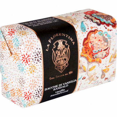 Изображение товара Мыло La Florentina Ваниль и сандаловое дерево 270 г натуральное для тела и рук Изображение товара Мыло La Florentina Ваниль и сандаловое дерево 270 г натуральное для тела и рук