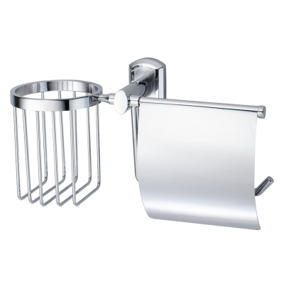 Изображение товара Держатель туалетной бумаги и освежитель WasserKraft серебряный (3059)