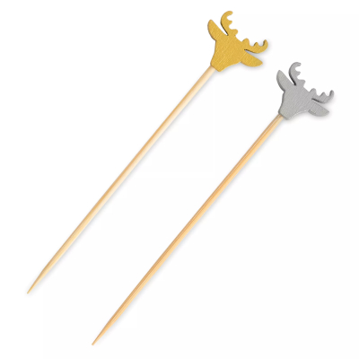 Изображение товара Набор шпажек для канапе Anna Lafarg олень 9 см 20 штук