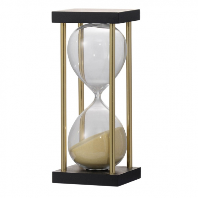Изображение товара Декоративное изделие Glasar Песочные часы 10x10x26см
