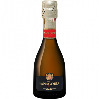 Изображение товара Игристое вино "Фанагория" Белое Брют,  0,2 л