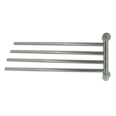 Изображение товара Держатель полотенец WasserKRAFT четверной из металла и пластика