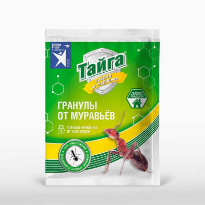 Изображение товара Гранулы от муравьёв Тайга 10 г Изображение товара Гранулы от муравьёв Тайга 10 г