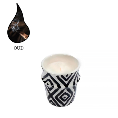 Изображение товара Аромасвеча Nour Bougie Lozana Oud 233 г - загадочный аромат уда