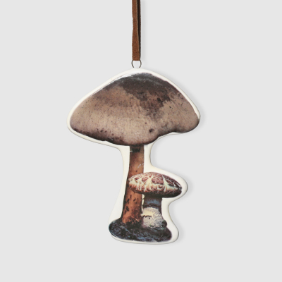Изображение товара Декорация Koopman NY Гриб 8,2х9,5 см для новогодней ели