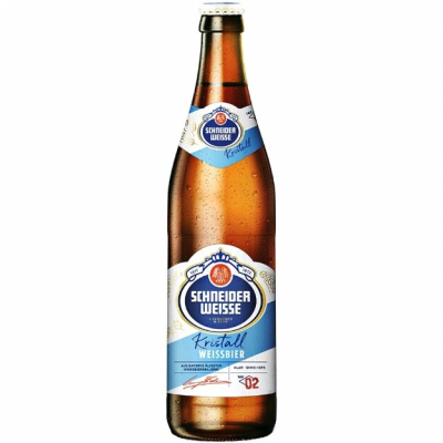 Изображение товара Пиво светлое Schneider Weisse TAP 02 Mein Kristall фильтрованное, 0.5 л Изображение товара Пиво светлое Schneider Weisse TAP 02 Mein Kristall фильтрованное, 0.5 л