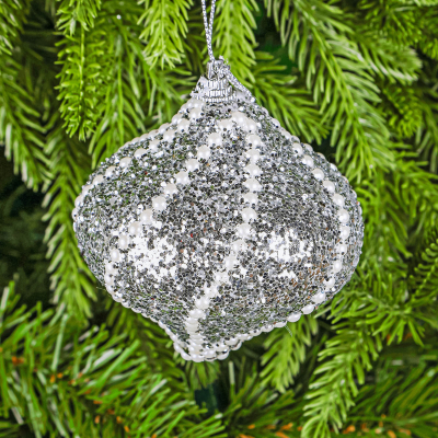 Изображение товара Ёлочное украшение Ad trend 8,5x9,5 см красное золотистое серебристое