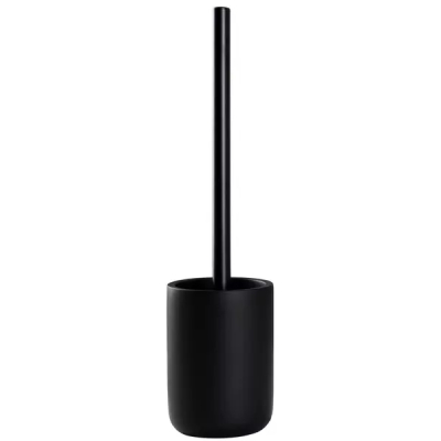 Изображение товара Ерш для унитаза Ridder Dahlia черный - стильный и гладкий дизайн Изображение товара Ерш для унитаза Ridder Dahlia черный - стильный и гладкий дизайн