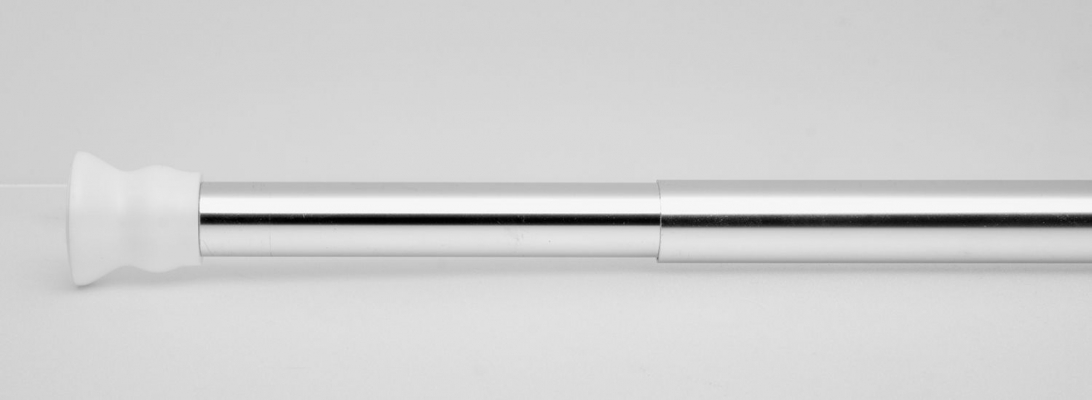 Изображение товара Телескопическая штанга для штор Ridder Ø 25 мм, регулируемая 110-185 см, хром