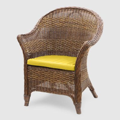 Rattan grand — Кресло Rattan grand ankara с подушкой medium brow