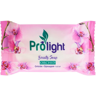 Изображение товара Мыло туалетное PROLIGHT Орхидея 115 г для рук гипоаллергенное и с ароматом орхидеи