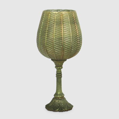 Изображение товара Декоративный подсвечник Dekor pap 17x17x37 см Золотистый стекло