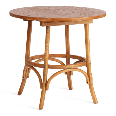 Изображение товара Обеденный стол Thonet из вяза 80 см цвет груша, прочное дерево, стильный дизайн Изображение товара Обеденный стол Thonet из вяза 80 см цвет груша, прочное дерево, стильный дизайн