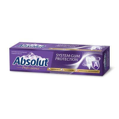 Изображение товара Паста зубная Absolut system gum protection 110 г гелеобразная для защиты десен