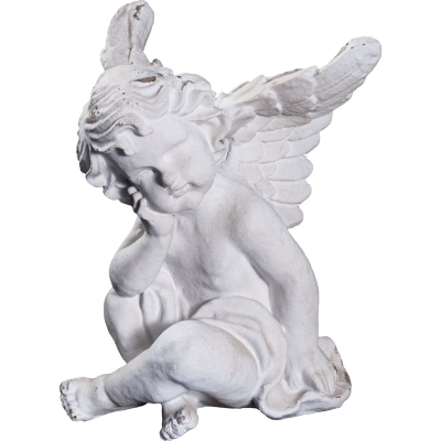 Изображение товара Фигурка Glasar Ангел белая 19х17х21 см Изображение товара Фигурка Glasar Ангел белая 19х17х21 см
