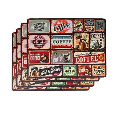 Изображение товара Подставка GenLex Этикетки Пробка 4 шт для горячего Мультиколор