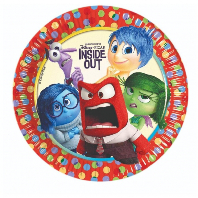 Изображение товара Тарелка бумажная Procos Disney Inside Out 23 см 8 шт Изображение товара Тарелка бумажная Procos Disney Inside Out 23 см 8 шт