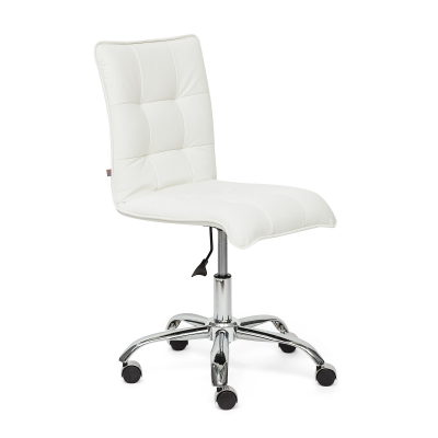 Изображение товара Комфортабельное офисное кресло TC, белое, до 100 кг, механика подъема