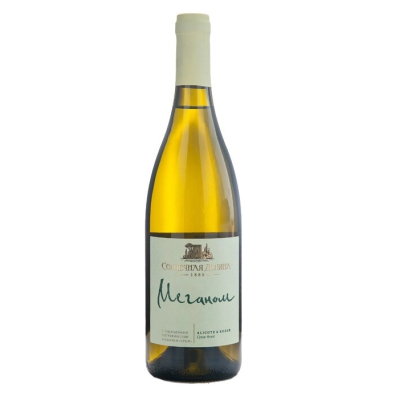 Изображение товара Вино белое сухое Солнечная Долина Меганом 0.75