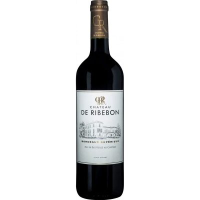Изображение товара Вино красное сухое Chateau de Ribebon, Bordeaux Superieur AOC 0,75 л