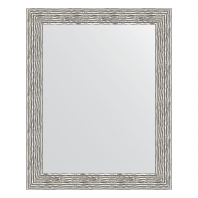 Изображение товара Зеркало в багетной раме Evoform волна хром 80х100 см настенное