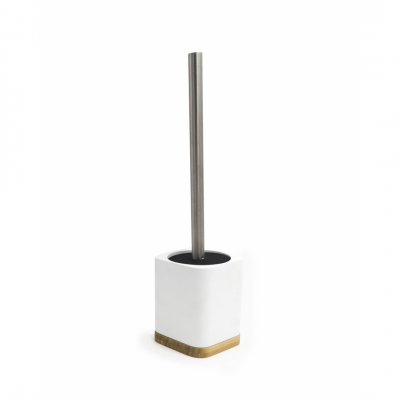 Изображение товара Ёршик для унитаза Ridder Amara белый с бежевым 10х35 см