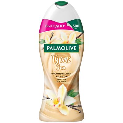 Изображение товара Крем-гель для душа Palmolive Гурмэ СПА Французская Ваниль 500 мл Изображение товара Крем-гель для душа Palmolive Гурмэ СПА Французская Ваниль 500 мл