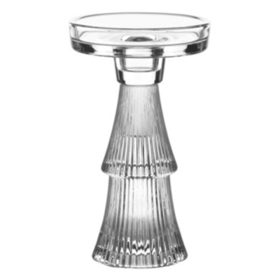 Изображение товара Подсвечник Decor de table 2 в 1 стеклянный Ноэль 16 см