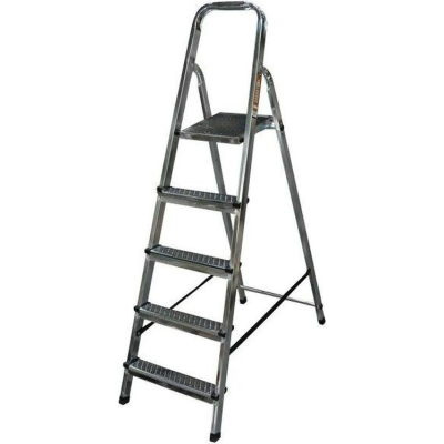 Изображение товара Стремянка стальная Вихрь СС 1x5 5 ступеней до 150 кг