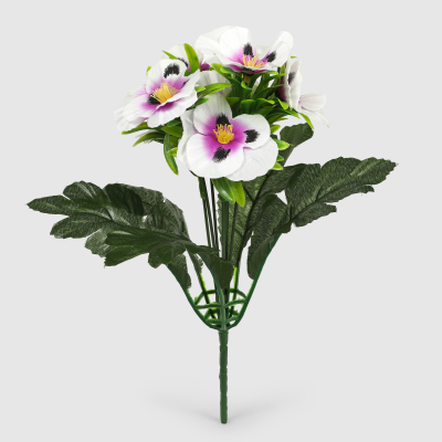 Изображение товара Декоративное изделие из анютиных глазок для интерьера, ассортимент цветов Изображение товара Декоративное изделие из анютиных глазок для интерьера, ассортимент цветов