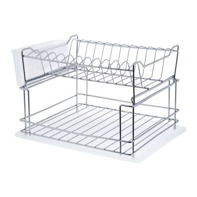 Изображение товара Настольная сушилка для посуды Ridder KB010 2 яруса с поддоном Изображение товара Настольная сушилка для посуды Ridder KB010 2 яруса с поддоном