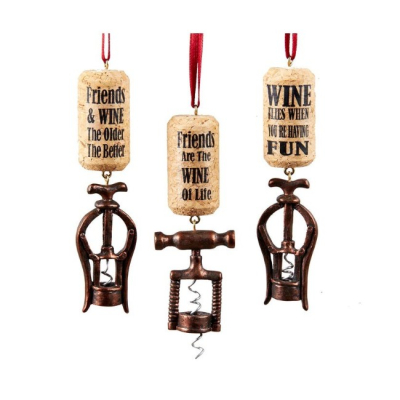 Изображение товара Игрушка елочная Kurt S.Adler штопор 11 см в ассортименте