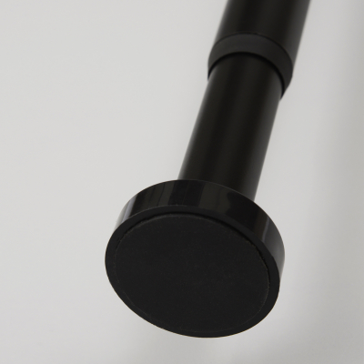 Изображение товара Телескопический карниз для ванной Wasserkraft Elbe черный 110-200 см