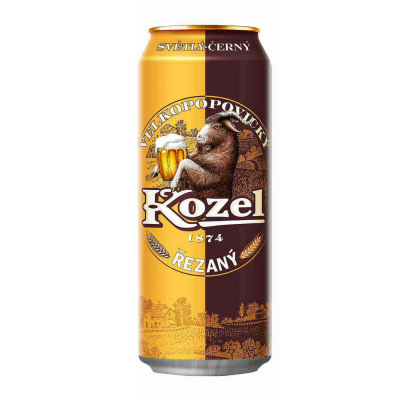 Изображение товара Пиво светлое Velkopopovicky Kozel в жестяной банке 0,45 л