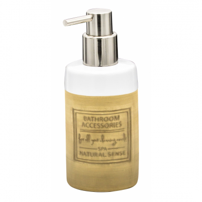 Изображение товара Дозатор для жидкого мыла Ridder Native бежевый 300 мл