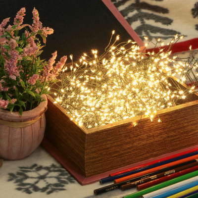 Изображение товара Электрогирлянда Best Technology 1800 LED 594 см со стартовым шнуром теплый свет