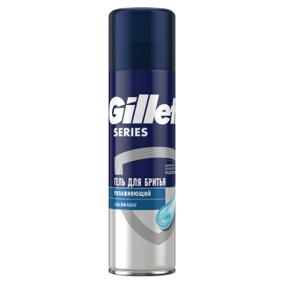 Изображение товара Гель для бритья Gillette Series Moisturizing, увлажняющий, мужской, 200 мл