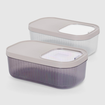 Изображение товара Контейнер для хранения Baroness Kitchen 5 л прозрачный и фиолетовый Изображение товара Контейнер для хранения Baroness Kitchen 5 л прозрачный и фиолетовый